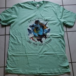 Unique brand new "Be the Solution" shirt